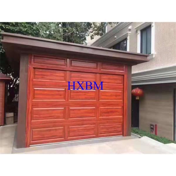 Деревянный алюминий цвета обшивает панелями ширину дверей 400mm гаража набивкой EPDM алюминиевую