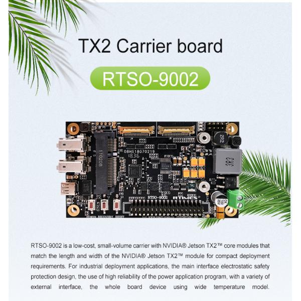 RTSO-9002 Jetson TX2 Carrier Board Embedded Rectangle for NVIDIA Jetson/TX2i/TX2 4GB