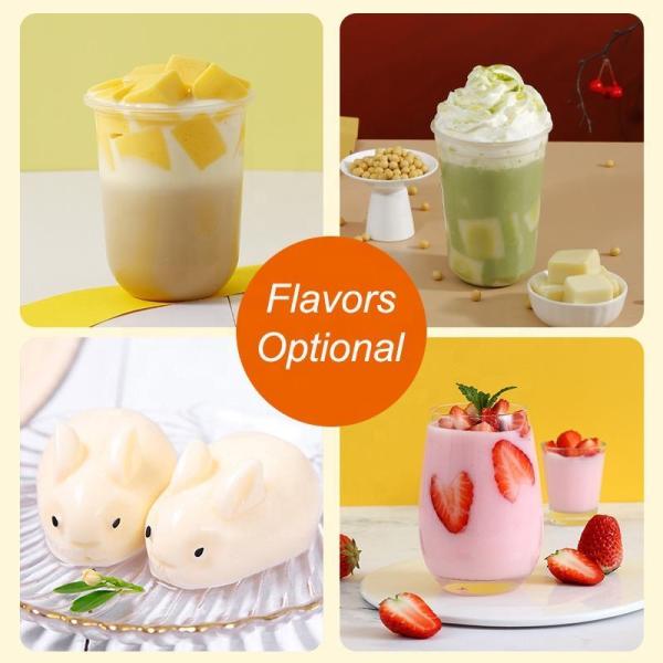 Frozen Ice Cream Plant Based Tofu Pudding Dessert Animal Free For Vegetarian
