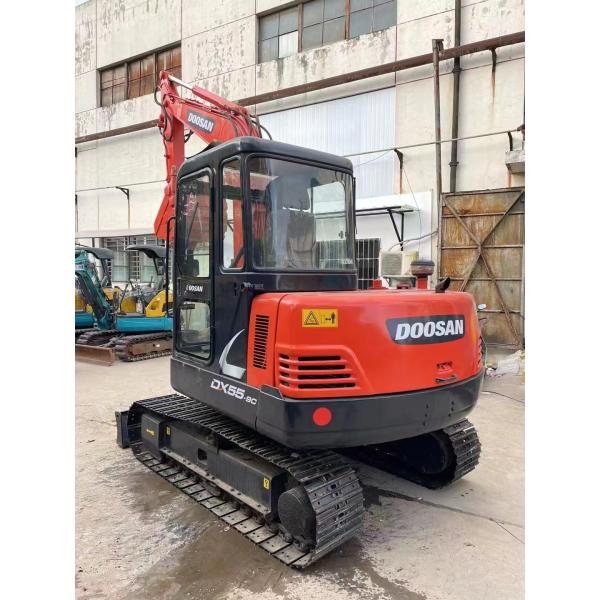 Factory Farm Hydraulic Second Hand Doosan DX55 Excavator 5.55 Ton