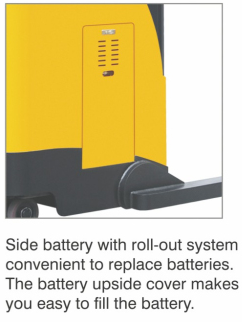 Narrow Aisle Fork Reach Truck Forklift 1.5 Ton Capacity Seated Type Single Scissor