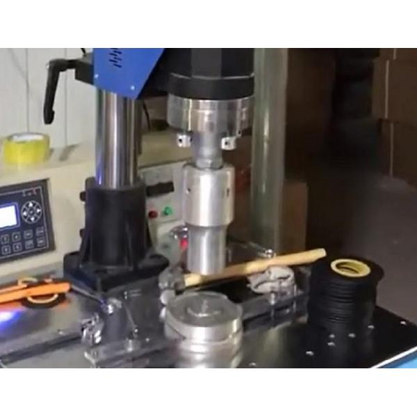 3 Pcs/Min Ultrasonic Welding Machine Oil Filter Making PLCS-1