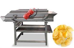 380V 50HZ Potato Chips Production Line , Electric Heat And Control Potato Chips Line