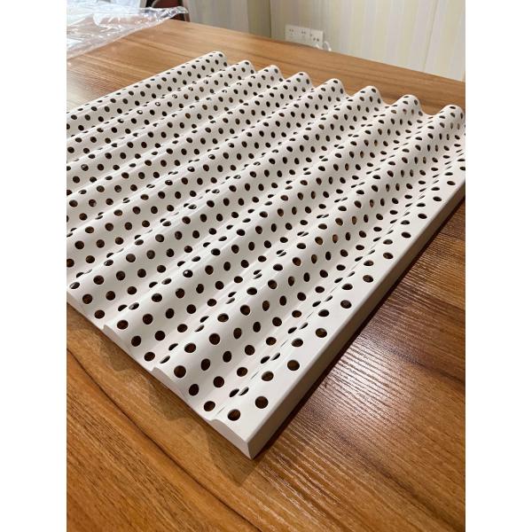 Soundproof 800x800mm Punched Aluminum Metal Ceiling Alloy Wave Plate