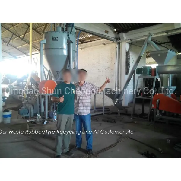 Large Capacity Fine Rubber Powder Pulverizer with 30-120 Mesh Output and Water-Cooling System