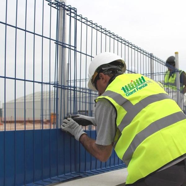 Angled Edge Protection Barrier Sloped Design Redirects Vehicles and Machinery Safely