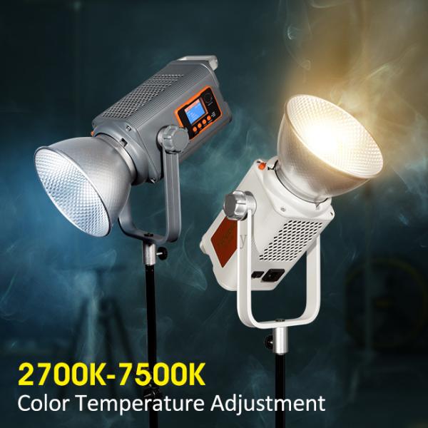 Luz de video LED COB de luz diurna de 600W, salida continua, montaje Bowens, luz de estudio, 2700K - 6500K
