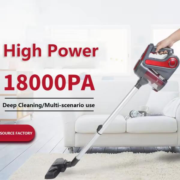 600W 18kpa Wired Stick Corded Portable Electric Household Handheld Vacuum Cleaners for Cleaning