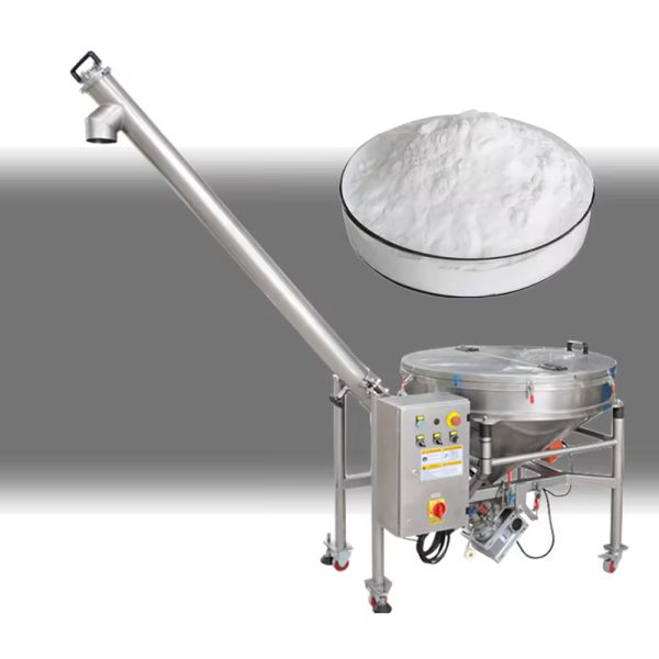 Convoyeur à vis personnalisé, convoyeur à vis Élévateur à vis vertical en acier inoxydable pour le chargement de trémie pour le maïs, le blé, le riz et les céréales