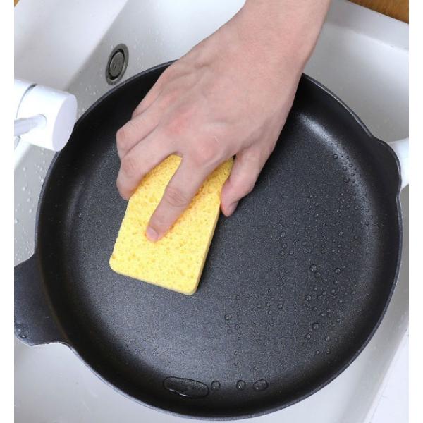 Eco-Friendly Cellulose Sponge Wipe Soft Oil-Resistant Cleaning Pads For Dishes Pots And Pans