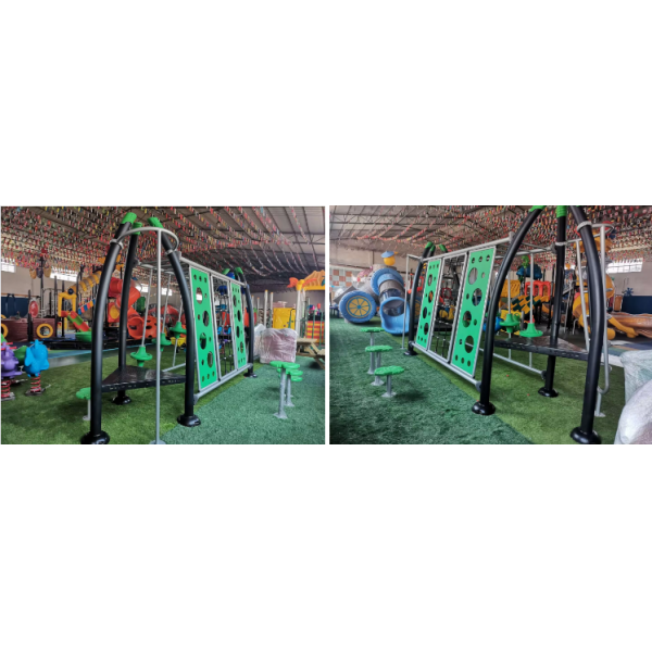 LLDPE Platic Small Playground Set Playground Equipment For Open Zone City Park