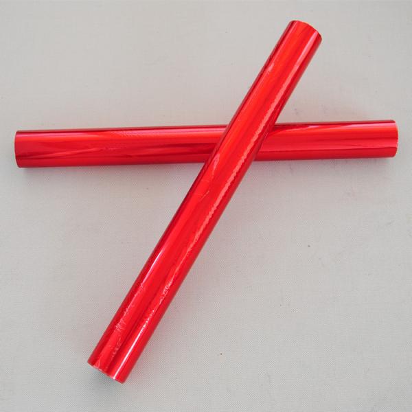 Special Tape Colored Pet Film , Heat Resistance Red Colored Plastic Film