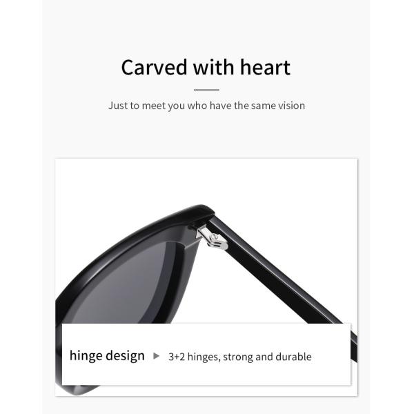 Изготовленное на заказ поляризовыванное предохранение от UV400 солнечных очков ацетата Unisex Handmade