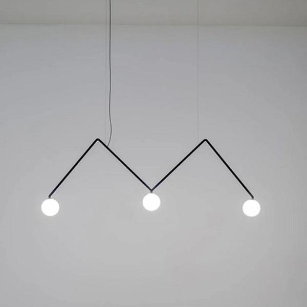 Modern bubble glass chandeliers mini bar lamp Dining Room Kitchen Dabliu Globe Chandelier(WH-MI-367)
