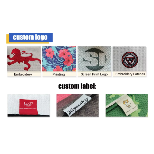 High Quality Custom Different Shape Microfiber Waffle Magnetic Golf Towels Magnet for Golf