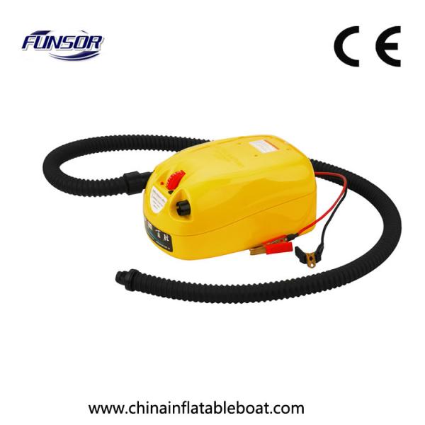 12V DC Liquid Crystal Inflatable Boat Accessories Marine Electric Pump For Fishing Boat