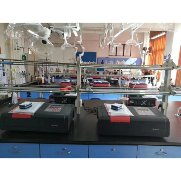 Ширина полосы частот ультрафиолетового спектрометра Vis луча двойника -1700spc ультрафиолетового регулируемая спектральная