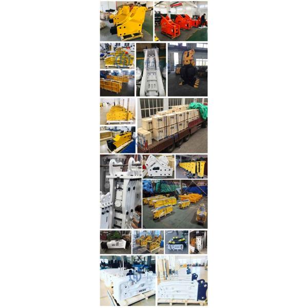 Marteau hydraulique de briseur de SB50 EB100 11-16 tonnes d'excavatrice Hydraulic Hammer Parts avec le burin 100MM
