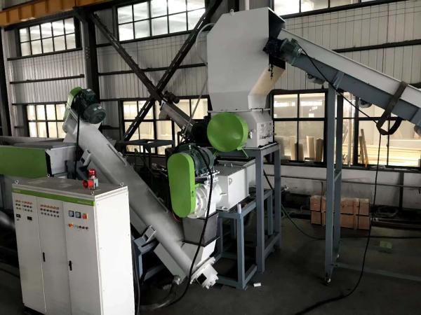 1500kg/Hr PP PE Film Washing Line Plastic Recycling Machine Customerized