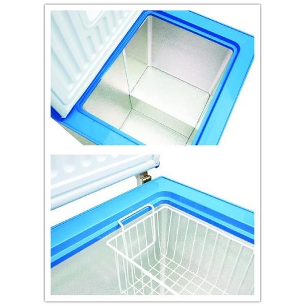 Folding Door Chest Freezer Deep Freezer With Single Solid Door -18 Degree