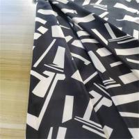 a tela chiffon do poliéster do cetim 95gsm, tela do poliéster do Spandex imprimiu