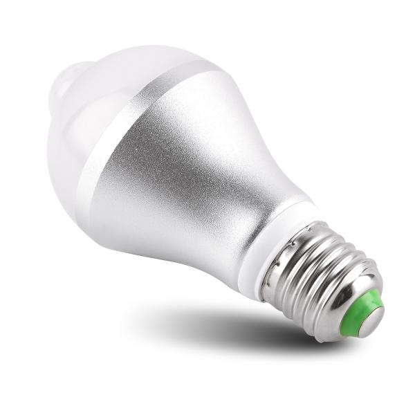 Powered PIR Sensor Light Bulb Automatically Turn On E27 PIR Bulb