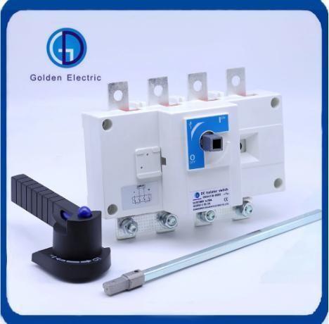 Water Resistant 630A 4 Pole DC Isolator Gnh19 Series 1000V For Home Use