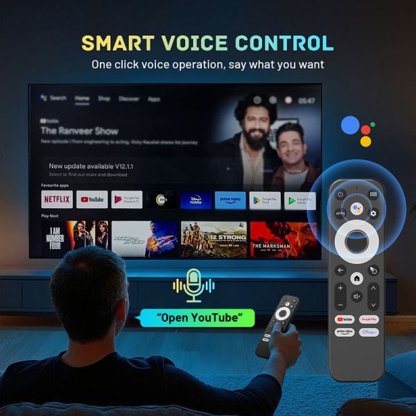 Hk1 X50 Android 14 Tv Box Wifi 6 4k Smart Media Player With Popular Streaming Apps