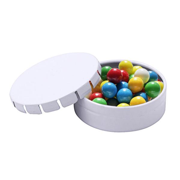 Candy Cookie Storage Custom Metal Box , 0.2mm Metal Food Storage Box