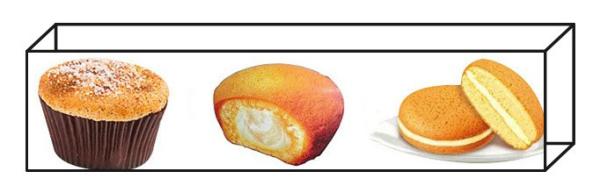 PD800 Cup Cake Custard Muffin Madeline Cake Production Line Cup Cake Making Machine Cup Cake Bakery Equipamento de máquinas