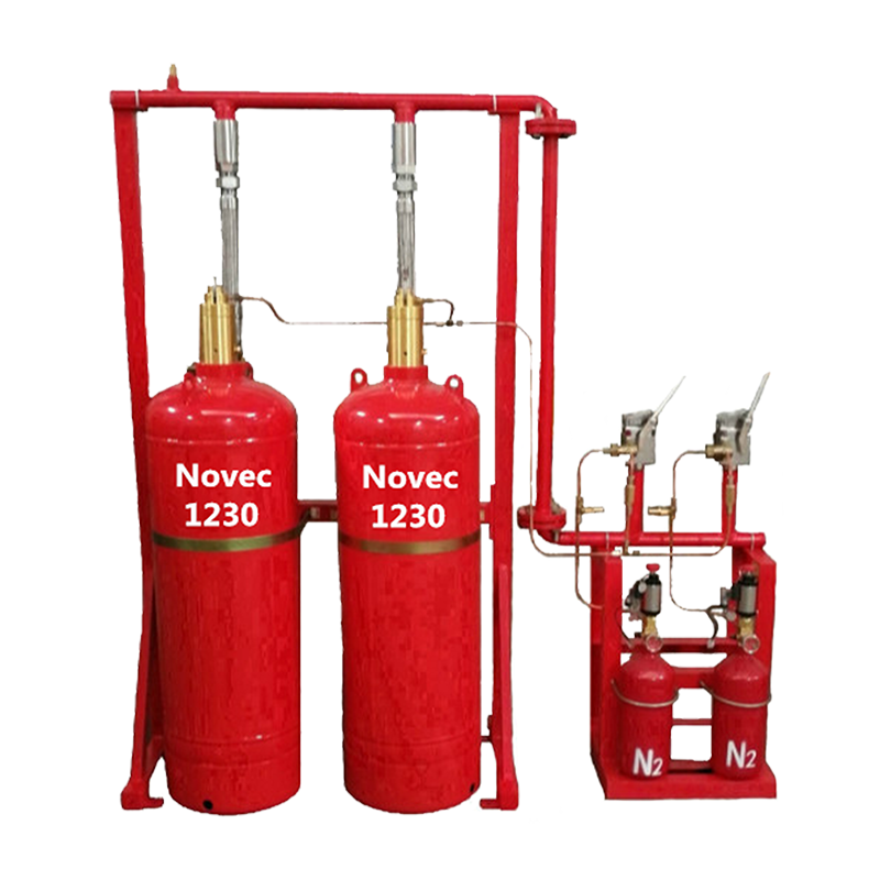 Novec1230 Clean Agent Gas Fire Suppression System with Fast 10 Second Pipe Network Discharge