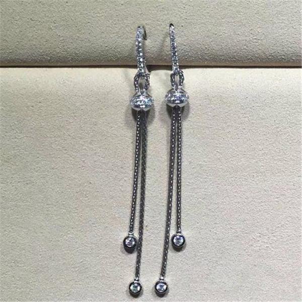 Luxury jewe factory earrings gold diamond  18k gold  white gold yellow gold rose gold diamond earrings