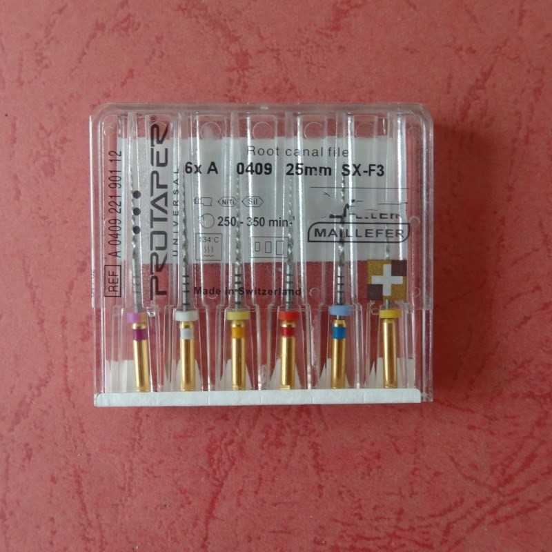 Зубоврачебные Endodontic файлы 300RPM Niti для обработки канала корня