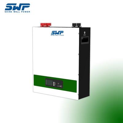 20kWh Wall Mounted Battery Storage CAN Communication long cycles large discharge current mental cases