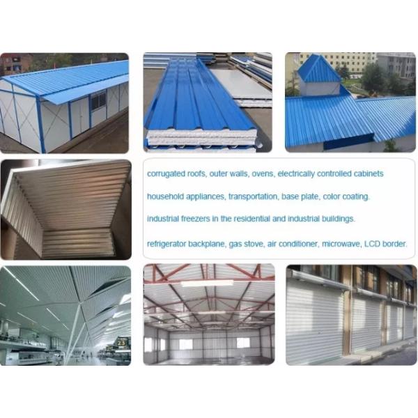 Покрытая цветом длина листа 2m 3m 5m 5.8m 6m 8m 12mm Gi цвета металлического листа