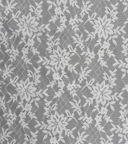 Spandex Elastic Lace Fabric With 140cm Width OEM / ODM