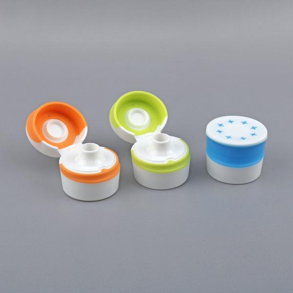 ABL Refillable Toothpaste Container 35ml - 110ml Empty Toothpaste Containers With Flip Top Caps