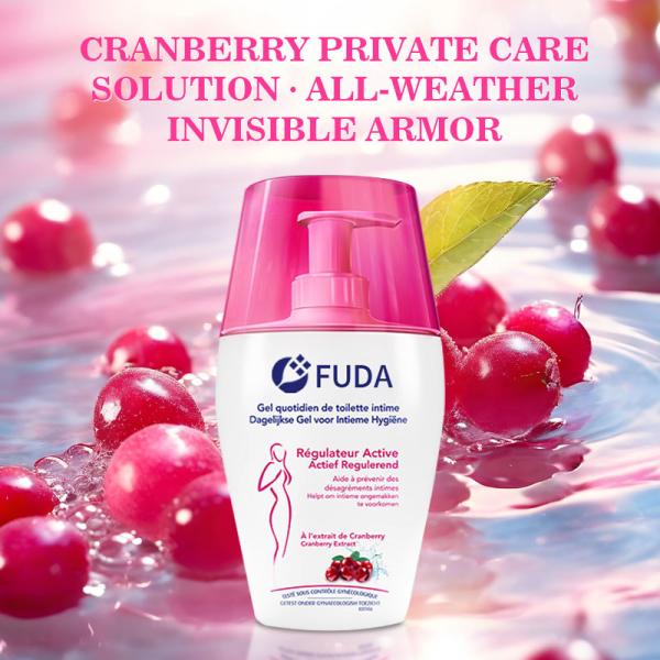 Weak Acid Feminine Hygiene Products Vaginal Essence Liquid Cranberry Cleanser
