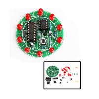 Lâmpada vermelha da plataforma giratória do diodo emissor de luz do diâmetro 50mm para o computador