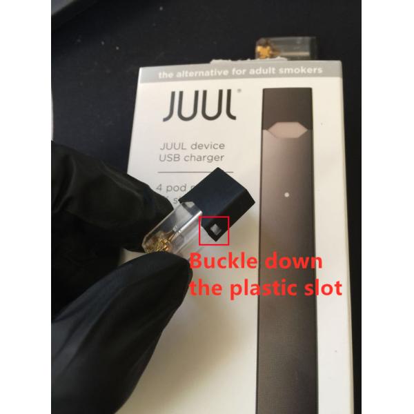 Factory Wholesales OEM 1ml capacity Ceramic coil CBD empty Juul Pods for JUUL Vape Pen from China supplier