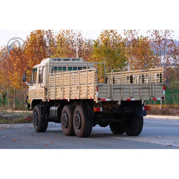 Dongfeng 153 Double Cab High-End Off-Road Cargo Truck _ EQ2102N All-Wheel Drive Off-Road Multi-Purpose Truck _ 3.5-Ton 6x6 Flat-Head Double Cab Diesel Transport Vehicle