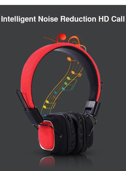 Folding wireless Bluetooth 4.2 headset high-definition mic stereo music headset for iphone, xiaomi PK Marshall major