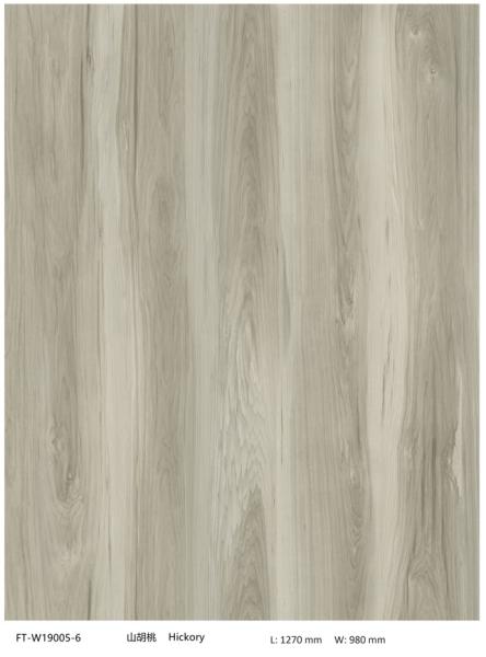 Wood Grain Herringbone SPC 6mm Hickory Burlywood GKBM FT-W19005