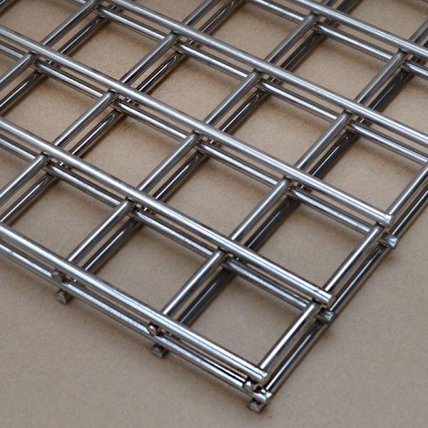 Panneaux de treillis galvanisés soudés de 50x50 mm Épaisseur 3 mm