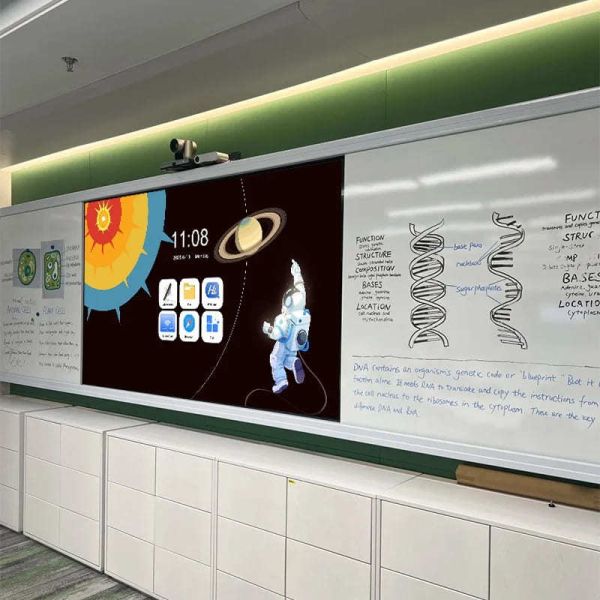 65 75 86 Smart Interactive Whiteboard with AI Auto-Minutes & Camera for Corporate Boardrooms