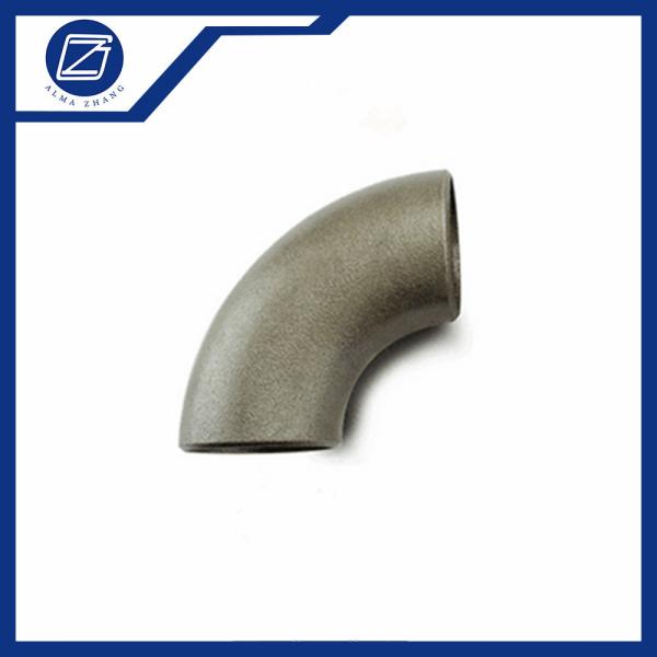 Seamless Pipe Fittings 1D 1.5D 90 Degree Carbon Steel Butt Welding Elbow For Gas Line / Oil Line