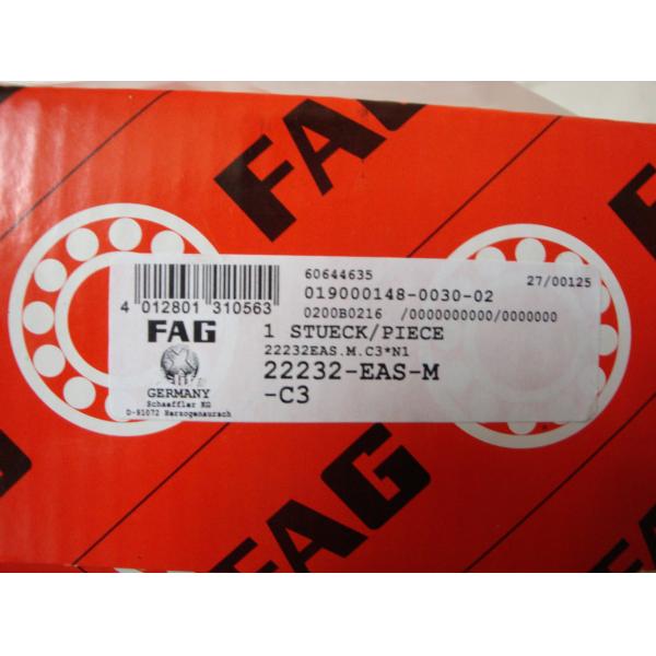 22232 CC / W33 SKF FAG Spherical Roller Bearing Brass Cage Heavy Load For Machinery