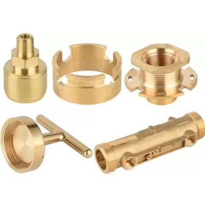 Aerospace Automotive CNC Machined Parts Brass Aluminum Stainless Steel ODM