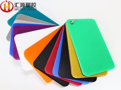 ROHS Corrugated Plastic Packaging Sheets , Colored Corrugated Plastic Sheets