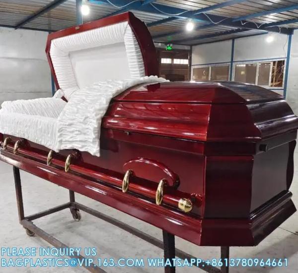 Solid Wood Caskets Wood Veneer MDF Caskets Cardboard Caskets European Coffins Cremation Caskets Metal Caskets